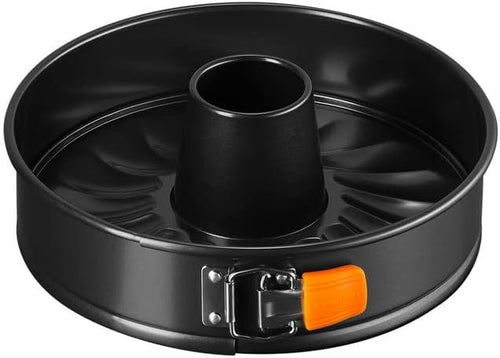 Le Creuset Toughened Non-Stick Bakeware Springform Round Cake Tin with Funnel Insert, 26 cm
