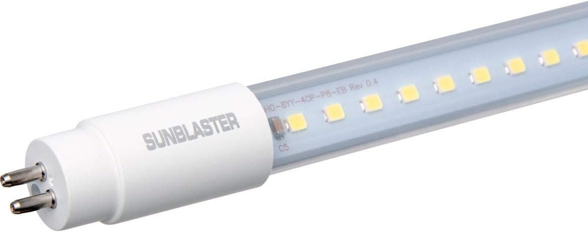 SunBlaster 0900824 36"" T5 LED Conversion Lamp-6400K Lens Medium Clear, 30W