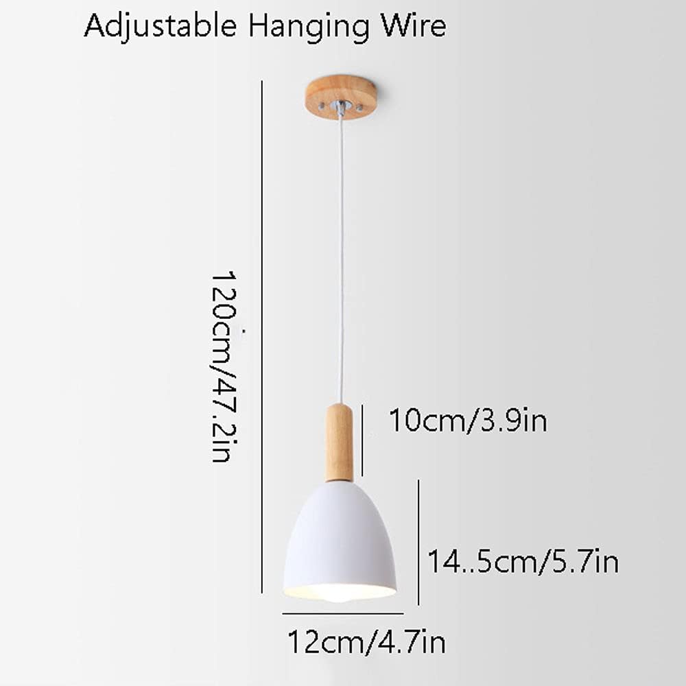 Wmmner Desk Lamp Ceiling Light, Three Head Dining Room Chandelier Pendant Light Modern Lantern Lighting Led E27 Socket Simple Solid Wood Bar Table Lamp Hanging Lamp Ceiling Lighting - Lamps Table Lamp
