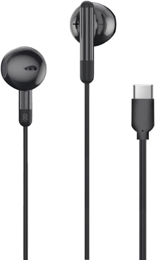 MAS CARNEY USB C Headphones Wired TH8,in Ear Type C Earphones with Mic,USBC Earbuds Compatible with Samsung Galaxy S25 S24 S23 A55 A53,iPhone 15 16 iPad, Xiaomi Redmi,Google Pixel,Huawei Honor,Oppo