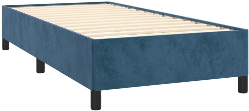 JUNZAI Giroletto Blu Scuro 90x200 cm in Velluto,Mobili,Letti e Accessori,Letti e telai per Letti