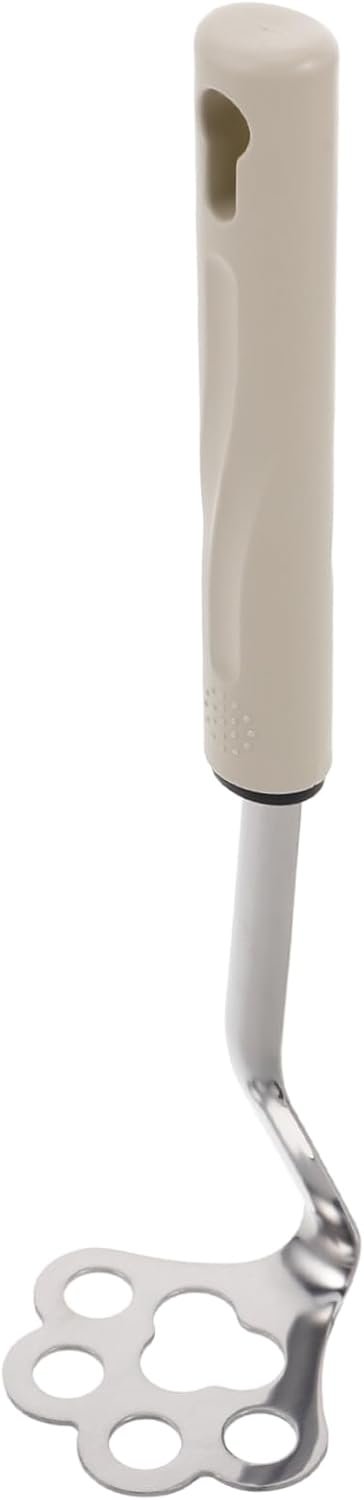 DECHOUS Food Prep Tool Small Potato Masher Design Manual Stainless Steel Masher Nonstick for Fruits Vegetables