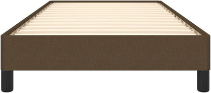 Lechnical Giroletto Marrone Scuro 90x200 cm in Tessuto,Mobili,Letti e Accessori,Letti e telai per Letti