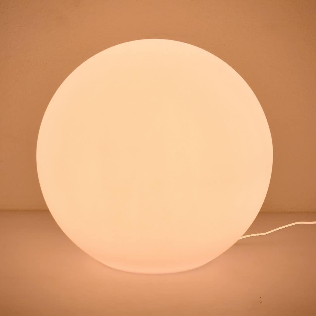 Danieli Garden Light Ball 40 cm Made in Italy | Sphere M LED Warm Light | LED Ball Shape Garden Lights Outdoor-Indoor | IP20 Transformer 1.1 m and IP67 LED