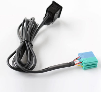 Borimend Radio Extension AUX USB Port Adapter Wiring Assy for