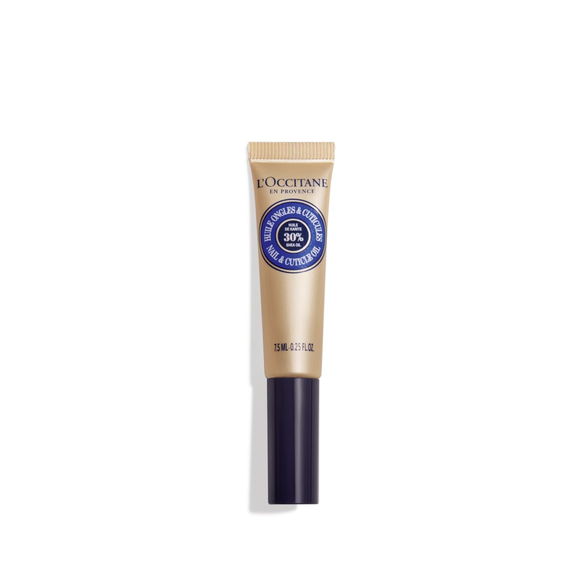 L'Occitane L'OCCITANE Shea Nourishing Nail & Cuticle Oil: With 30% Shea Oil, Healthier-Looking Nails, Soften Cuticles, Strengthen Nails, 0.25 Fl. Oz