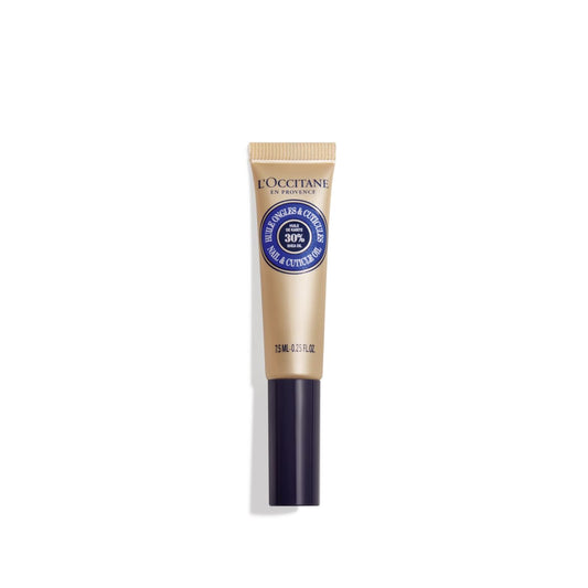 L'Occitane L'OCCITANE Shea Nourishing Nail & Cuticle Oil: With 30% Shea Oil, Healthier-Looking Nails, Soften Cuticles, Strengthen Nails, 0.25 Fl. Oz