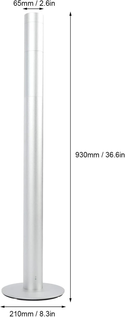 Remote Control Scent Air Machine, Tower Essential Oil Diffuser Aluminum Alloy 5W 100-240V for Spa (US Plug)