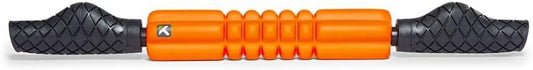 TriggerPoint Performance Grid STK Hand-Held Foam Roller, Handheld Foam Roller, Massage Roller, Muscle Roller Stick, Orange, 24 Inch/53 cm