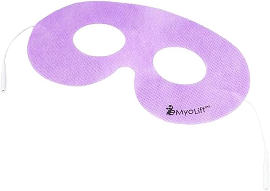 myolift 7E Wellness Conductive Eye Facial Mask Microcurrent Machine - Skin Care Tools for Microcurrent Facial Device - Instant Face Lift, Anti Aging, and Skin Tightening - Up to 10-12 Uses