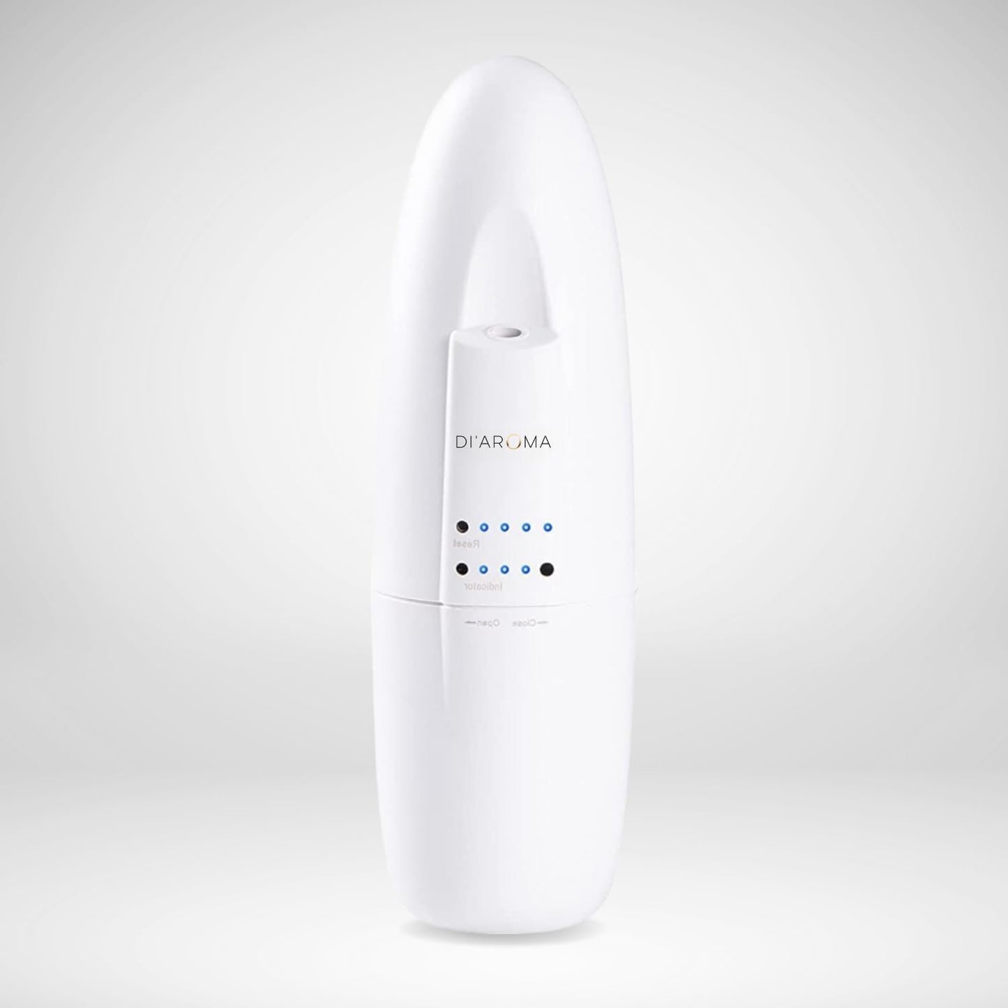 Di'Aroma White Waterless Diffuser - Fragrance Diffuser, Waterless Diffuser for Essential Oil, Wall Diffuser, Up to 500 Sq.ft, Essential Oil Aromatherapy Diffuser (White)