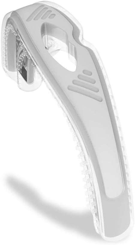 AMSLSIU Dispositivo di russamento da viaggio Tappo di protezione per russare silenzioso Tutore orale professionale Bocca correttiva Aiuto per il sonno Donna Uomo Adulto, Bianco