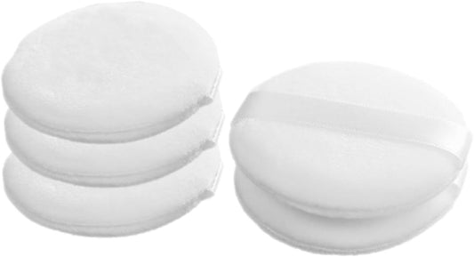 FRCOLOR 5 Pz soffio di cipria sciolto applicatore di bellezza piccolo strumento per il trucco makeup cosmetici accessorio cosmetico per ragazza soffice soffio di cipria in polvere
