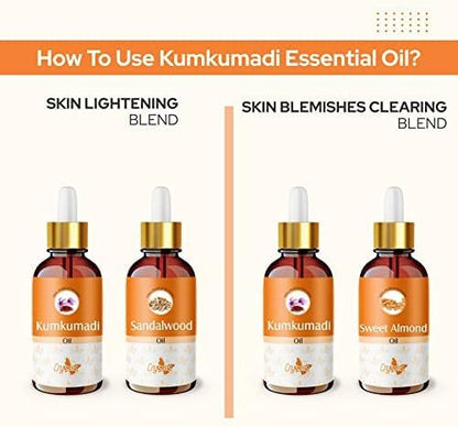 Crysalis Kumkumadi (Crocus Sativus) Oil | Pure & Natural Undiluted Essential Oil- 30 ml with Dropper