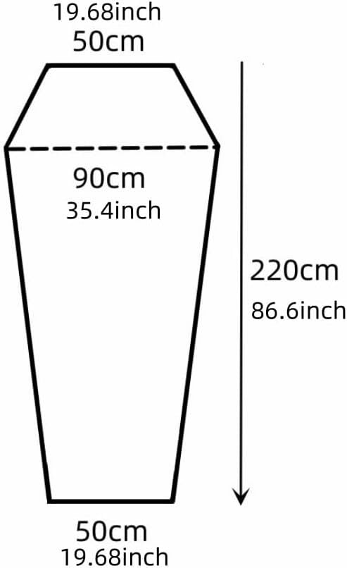 210D High-Density Oxford Fabric, Ground Cloth for Solo Bivy Tent Camping Hiking Backpacking Outdoor Survival Gear