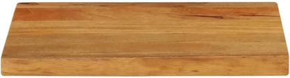 Natural Edge Solid Mango Wood Tabletop 40 x 30 x 2,5 cm, Perfect for Desks & Dining Tavoli, Rustic Home Decor, Durable & Stylish Surface - 370522