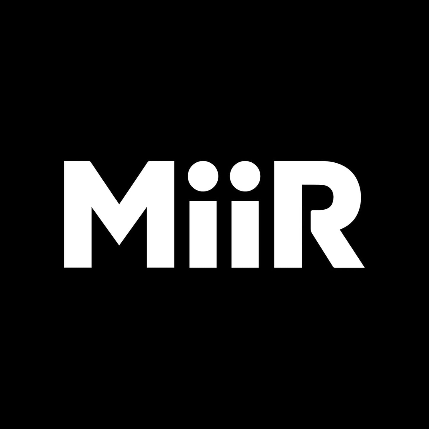 MiiR, Wide Mouth Water Bottle, Vacuum Insulated Leakproof, Stainless Steel Construction, White, 20 oz