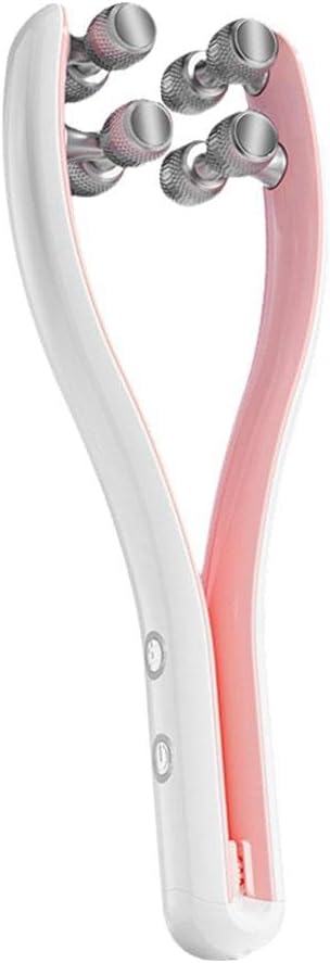 domoi Face Massager Roller Y Shape Face Lifting Device Double Chin Remover Face Care Skin Care Tools (Pink) Easy Install Easy to Use