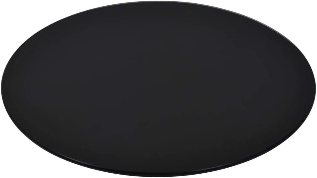 Round Tempered Glass Tabletop 300 mm – Durevole Crystal Glass for Dining, Coffee and Garden Tables – Ideal Desktop Surface – Safe & Sturdy Design