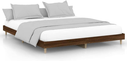 Lechnical Giroletto Rovere Marrone 120x200 cm in Legno Multistrato,Mobili,Letti e Accessori,Letti e telai per Letti