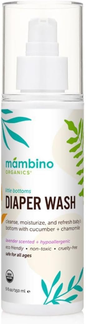 Mambino Organic Little Bottoms Diaper Area Wash 150 Ml, 5 fl.oz