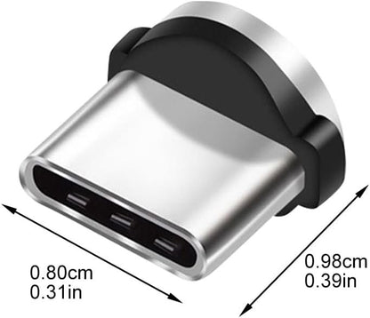 15pcs USB C Magnetic Adapter Type C Connector Tips Head Magnetic Phones Cable Adapter for Type C Devices