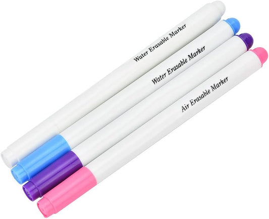 Erasable Water Fabric Marker Pen, Leather Craft DIY Tool Sewing Accessories Tailor Pen, Used for Clothing, Shoes, Leather and Other Industries for The Purpose of Marking