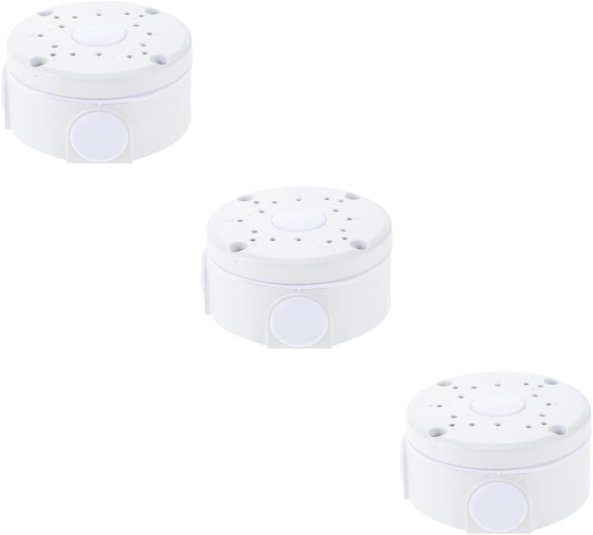 Gatuida 3pcs Box Cable Junction Box Security Camera Junction Box Outdoor Waterproof Junction Box Camcorder Waterproof Cameras Outside Cameras Outdoor Cameras Security Brackets for Camera