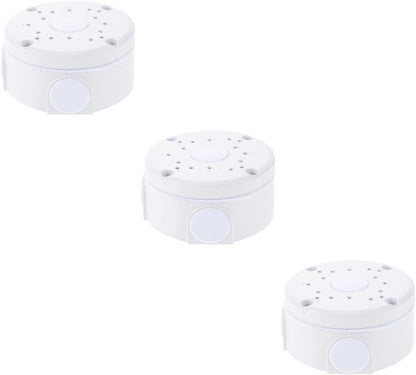 Gatuida 3pcs Box Cable Junction Box Security Camera Junction Box Outdoor Waterproof Junction Box Camcorder Waterproof Cameras Outside Cameras Outdoor Cameras Security Brackets for Camera