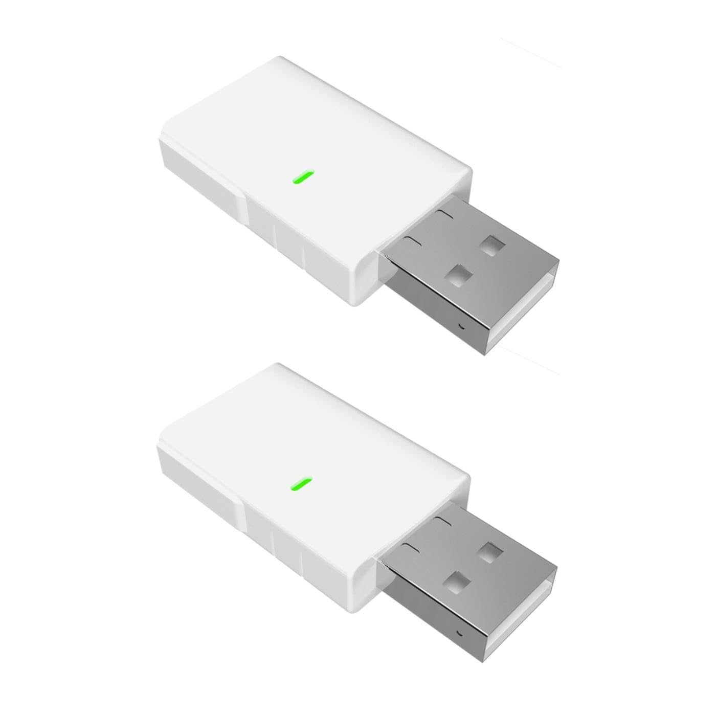 Shelly BLU Gateway | Pack of 2 | Bluetooth WiFi Gateway in a USB-A Dongle | Home Automation | Compatible with Alexa & Google Home | iOS Android App | Wireless [Energy Class B]