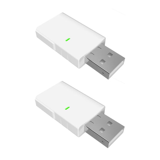 Shelly BLU Gateway | Pack of 2 | Bluetooth WiFi Gateway in a USB-A Dongle | Home Automation | Compatible with Alexa & Google Home | iOS Android App | Wireless [Energy Class B]