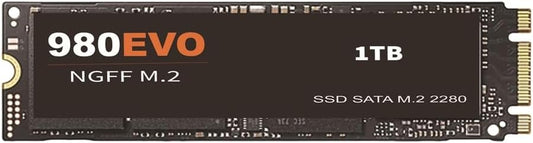 1 Piece, M.2 Solid State Drive SSD 2TB 1TB 512G Desktop Laptop Desktop Universal High-Speed Memory Card, Three Capacity Versions. (1TB)
