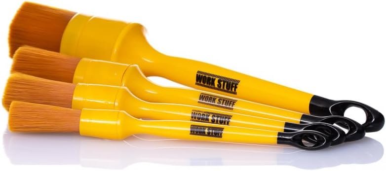 Work Stuff Detailing Brush Albino Orange 3 Pack