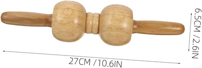 OATIPHO 1 Pezzo Massaggiatore per spalle e collo muscolo Indietro massaggio corpo punto di innesco massaggiatore a con funzionamento manuale strumento massaggiatore di legno