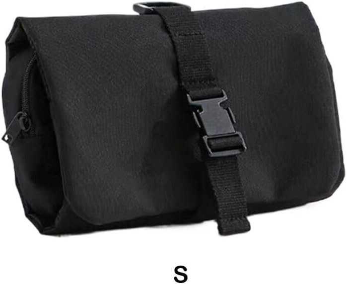 Generic Travel Hanging Toiletry Wash Bag Convenient Storage Solution For Hygiene Essentials Suitable For All Kinds Of Cosmetics, Black, S
