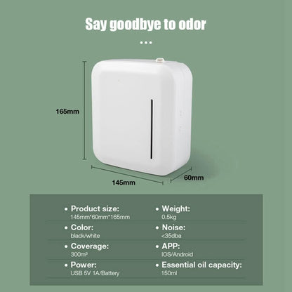 IsMwav White Intelligent Aromas Fragrances Machine 150Ml APP Control Air Freshener Oil Diffuser for Home Office