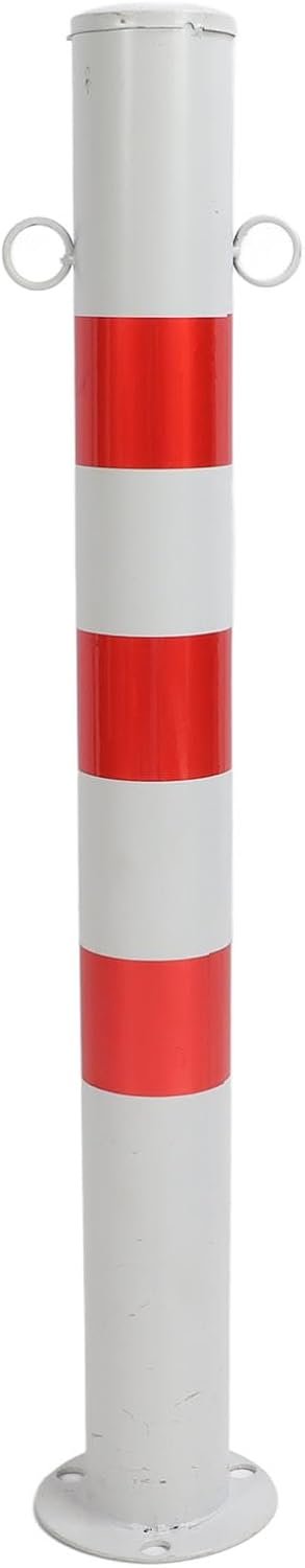 Colori di Avvertimento 75 Cm Barriere Stradale Post con 2 Alette per il Controllo del Traffico, la Lavorazione Sottile, Avvertimento Efficace