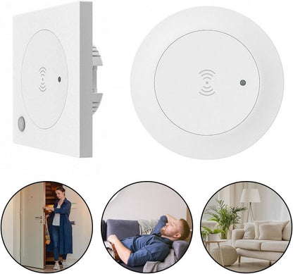 Sensore di presenza umana mmWave da 24 GHz con rilevatore di luce per Tuya WiFi Smart Lighting Control (versione Sidewall)