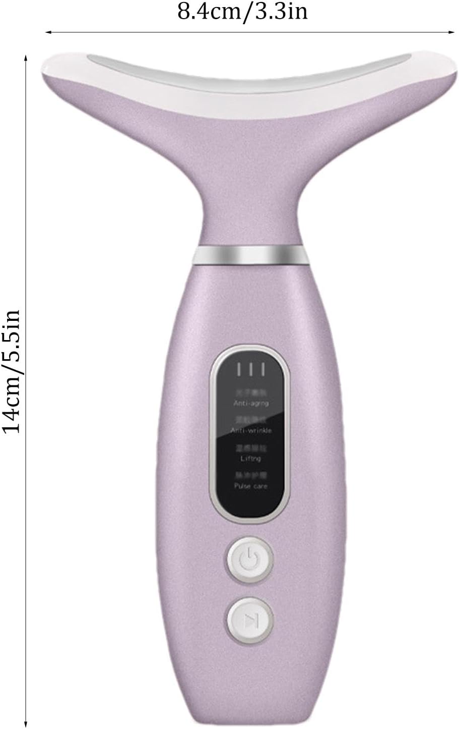 Neck Face Massager, Portable Facial Massager for Skin Care, Face Lift Device, Skin Beauty Device for Face and Neck, Portable Electric Face Massager