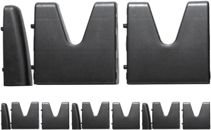 Cargo Organizer Blocks: 2 Sets Car Trunk Storage Organizer Blocks Carpet for Car/Truck/Suv/Van