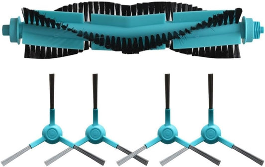 Essential Cleaning Parts - Kit di spazzole centrali e spazzole laterali per aspirapolvere Conga, adatto a una varietà di modelli popolari, inclusa la serie