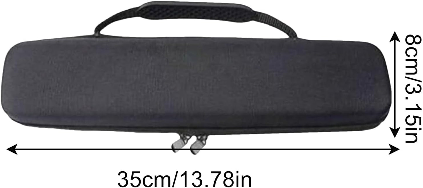 Borsa da viaggio per attrezzi da capelli, impermeabile, per ferri da stiro, accessori portatili per la cura dei capelli, accessori da viaggio multifunzione per uomini e donne, Nero , Refer to