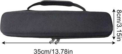 Borsa da viaggio per attrezzi da capelli, impermeabile, per ferri da stiro, accessori portatili per la cura dei capelli, accessori da viaggio multifunzione per uomini e donne, Nero , Refer to