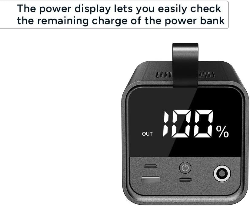 Kogan EnergyMax 50000mAh 100W PD Power Bank with Built-in LED Light - KAPBCMPN50A