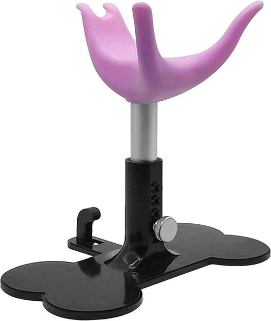 Small Dogs Grooming Chair, Standing Bathing Support, 5.7x7.28 inches Adjustable Height, Sturdy Material, Assistive Stand Ladder for Dog, Trimming, Showering, Grooming