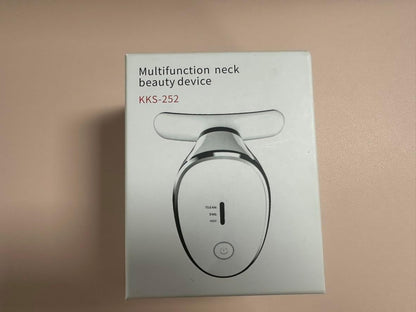 Face Massager, Neck Face Anti-Wrinkle 7 Colours Electric Face Massager 3 Modes Face Lifting Device, 45°C EMS Device Face in Vibration Mode, for Skin Care, Firming and Improvement