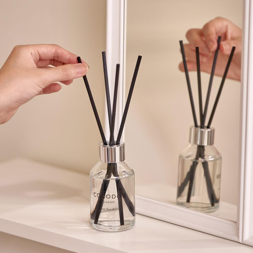 COCODOR Classic Reed Diffuser/April Breeze / 100ml / Fragrance Scent Essential Oil Stick Diffuser Set for Bedroom Bathroom Home Décor