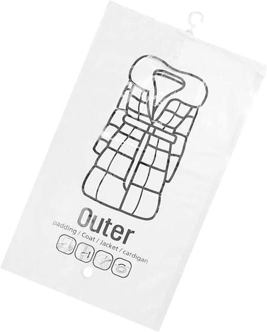 Vacuum Sealed Storage Bags, Dust-Proof Garment Bags, Space Saving Clothes, Airtight Packing, Reusable Vacuum Storage, Travel Clothes