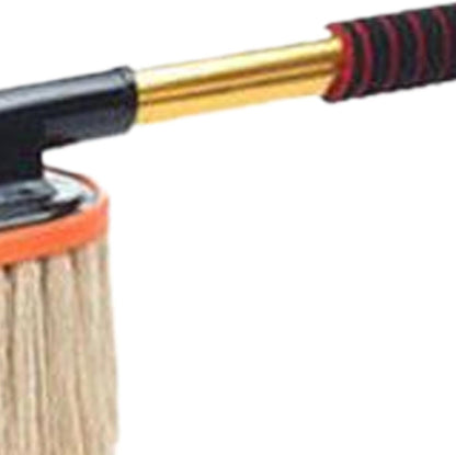 Ceprznvey Car Duster Brush, Interior Detail Cleaning Tool, Car Mop Wax Cotton Hair, Portable & Durable Design, RV Truck Motorcycle Tire Wheels, 25.59 Inches, Stainless Steel Cotton