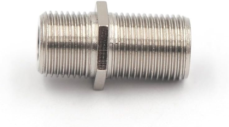 VCE (5-Pack) F Type RG6 Coax Cable Female to Female Connector,Cable Extension Adapter Connects Two Coaxial Video Cables